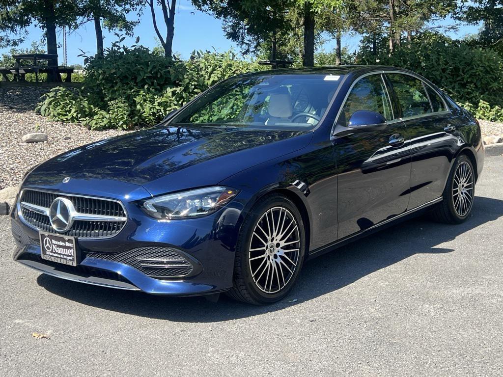 used 2022 Mercedes-Benz C-Class car, priced at $34,200