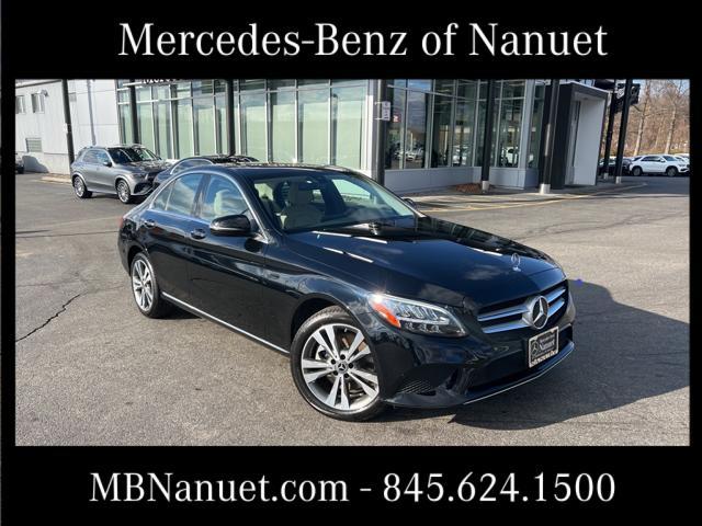 used 2021 Mercedes-Benz C-Class car, priced at $25,441