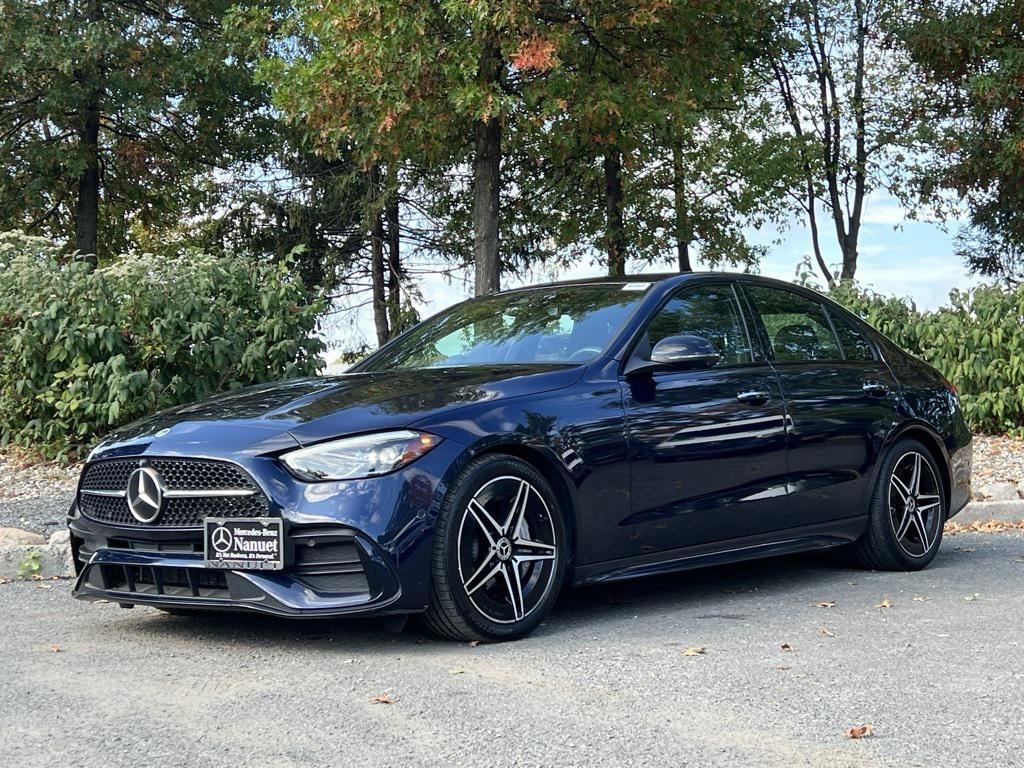 used 2022 Mercedes-Benz C-Class car, priced at $35,890
