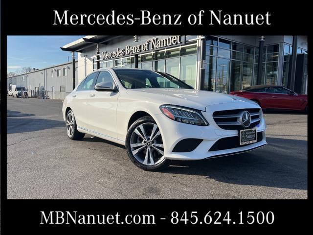 used 2021 Mercedes-Benz C-Class car, priced at $29,687