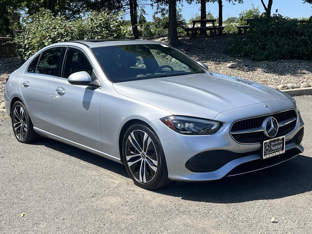 used 2022 Mercedes-Benz C-Class car, priced at $34,400