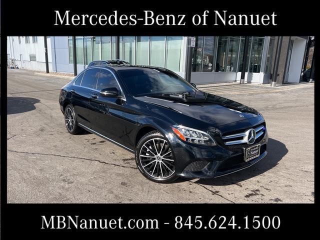 used 2021 Mercedes-Benz C-Class car, priced at $27,549