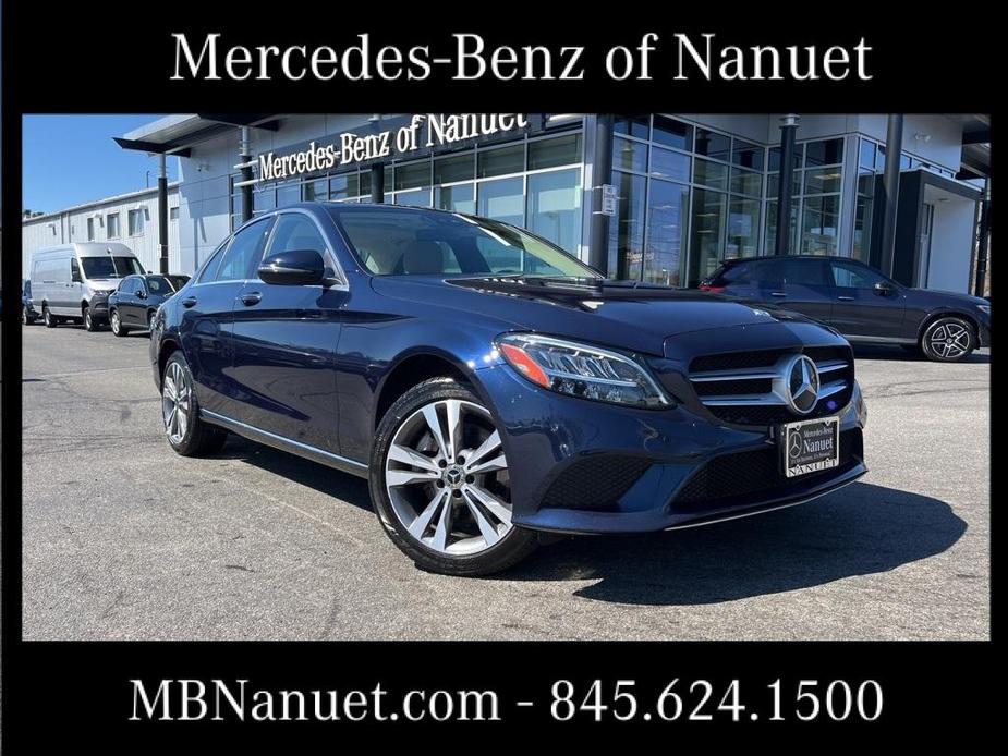 used 2021 Mercedes-Benz C-Class car, priced at $29,857