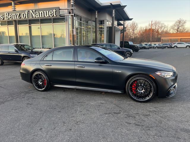 new 2025 Mercedes-Benz AMG S 63 E car, priced at $204,905