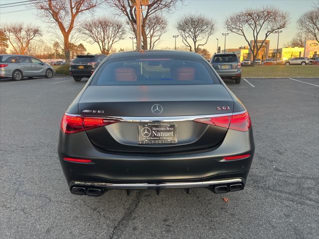 new 2025 Mercedes-Benz AMG S 63 E car, priced at $204,905