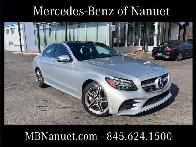 used 2021 Mercedes-Benz C-Class car, priced at $25,668