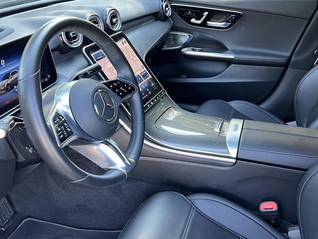 used 2022 Mercedes-Benz C-Class car, priced at $35,400