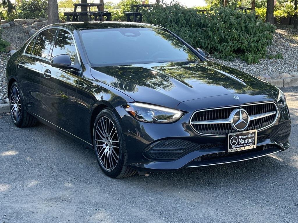 used 2022 Mercedes-Benz C-Class car, priced at $35,400
