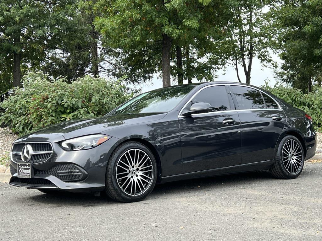 used 2022 Mercedes-Benz C-Class car, priced at $35,400