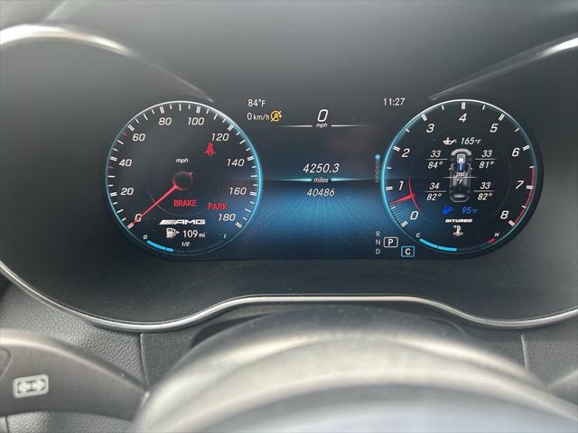 used 2022 Mercedes-Benz AMG GLC 43 car, priced at $46,800