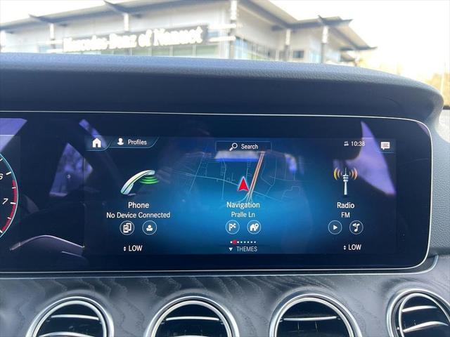 used 2022 Mercedes-Benz E-Class car, priced at $44,400