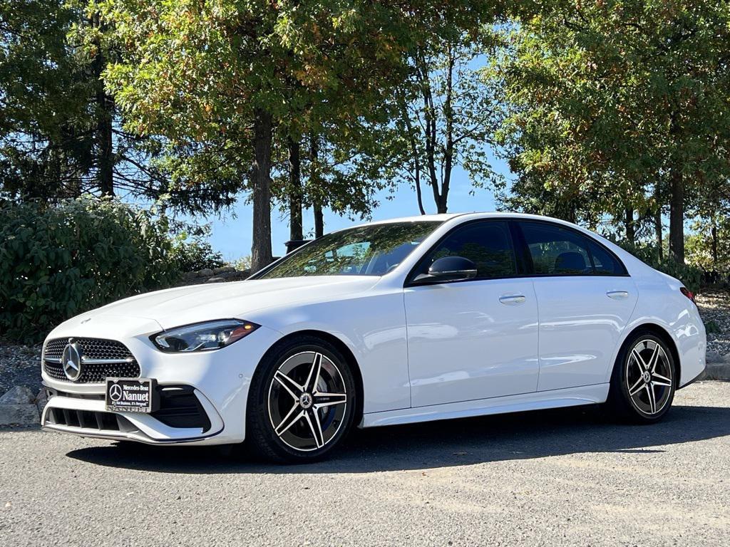 used 2022 Mercedes-Benz C-Class car, priced at $36,200