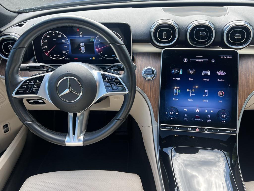 used 2023 Mercedes-Benz C-Class car, priced at $38,600