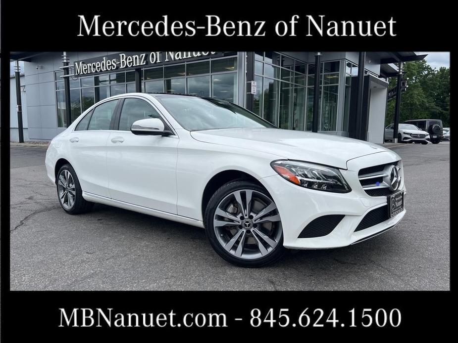 used 2021 Mercedes-Benz C-Class car, priced at $32,154