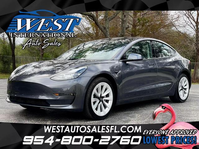 used 2023 Tesla Model 3 car, priced at $31,791