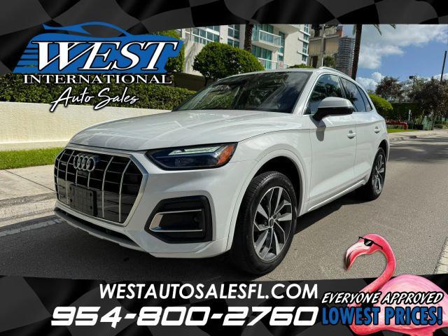 used 2021 Audi Q5 car, priced at $24,491
