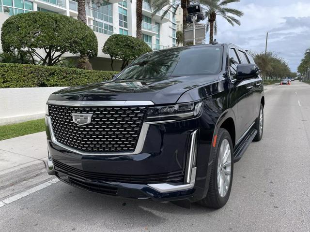 used 2021 Cadillac Escalade car, priced at $60,991