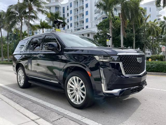 used 2021 Cadillac Escalade car, priced at $60,991