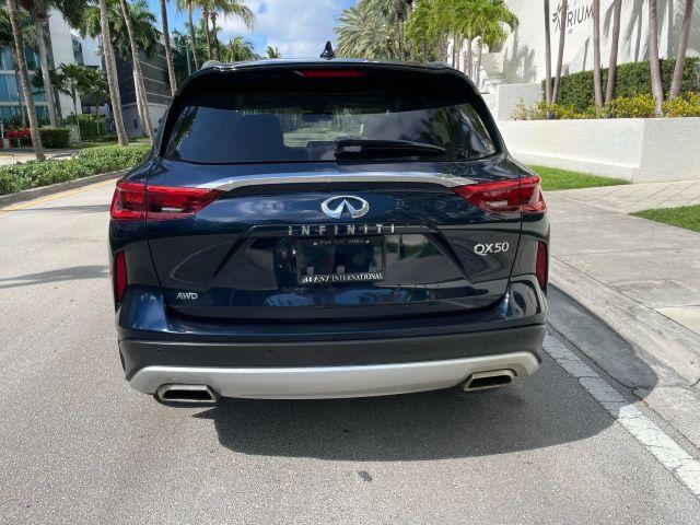 used 2020 INFINITI QX50 car, priced at $17,491