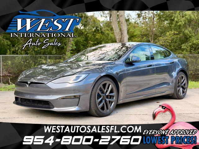 used 2023 Tesla Model S car, priced at $55,991
