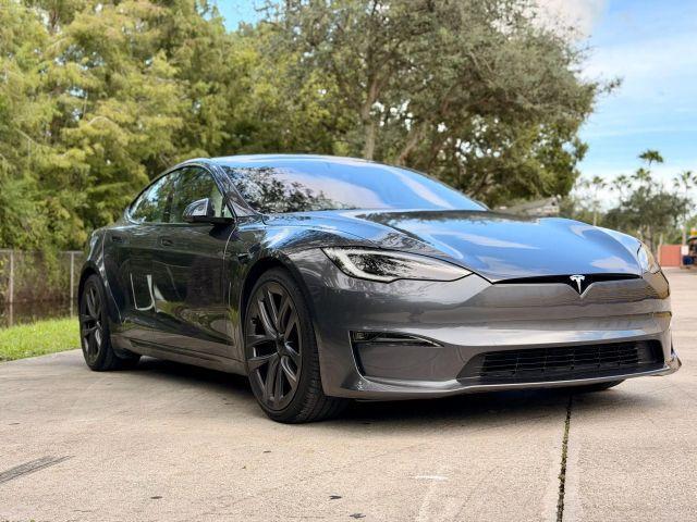 used 2023 Tesla Model S car, priced at $55,991