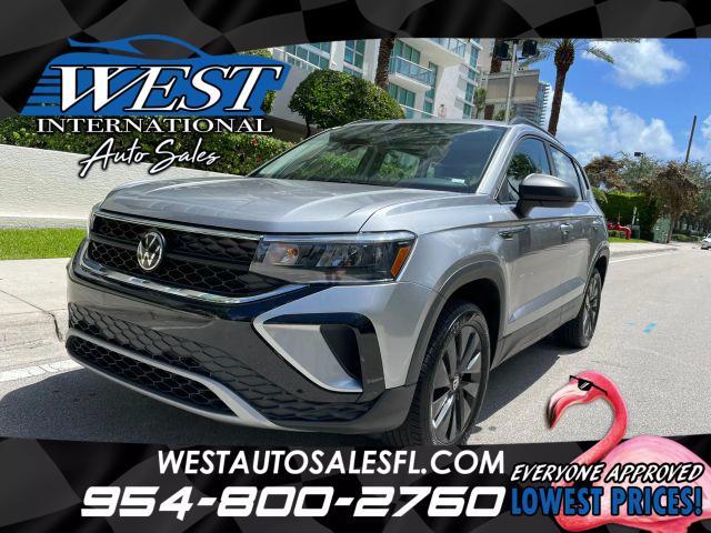 used 2024 Volkswagen Taos car, priced at $23,391