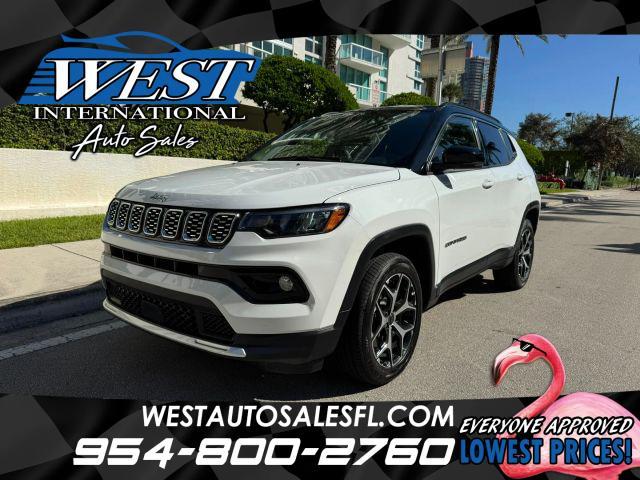 used 2025 Jeep Compass car, priced at $17,891