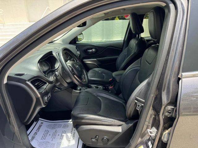 used 2021 Jeep Cherokee car, priced at $14,691