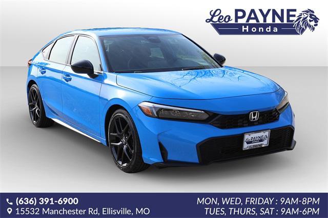 new 2025 Honda Civic car, priced at $29,055