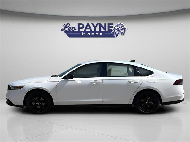 new 2025 Honda Accord car, priced at $30,439