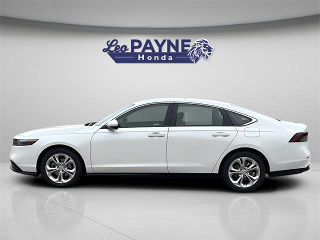 new 2025 Honda Accord car, priced at $29,445