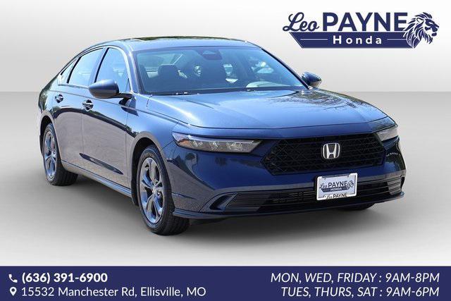 used 2024 Honda Accord car, priced at $27,500