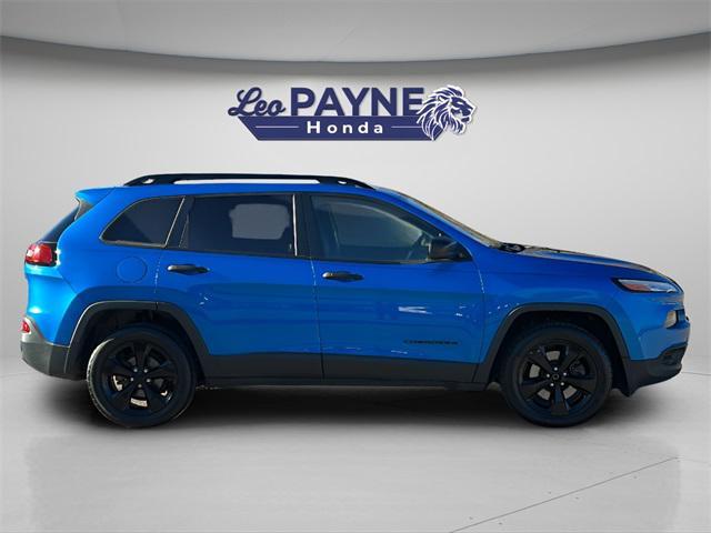 used 2017 Jeep Cherokee car, priced at $9,600