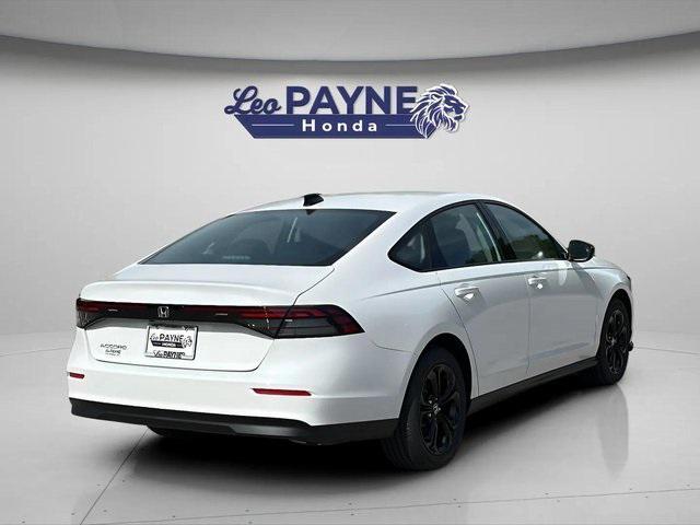 new 2025 Honda Accord car, priced at $31,665