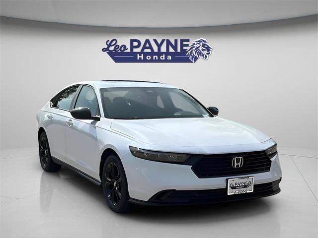 new 2025 Honda Accord car, priced at $30,394