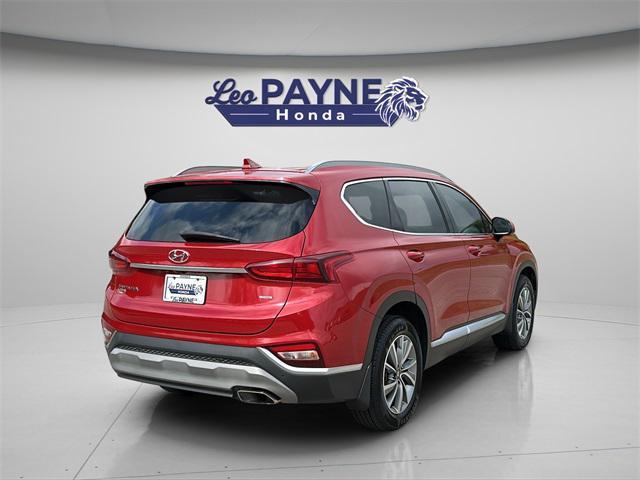 used 2019 Hyundai Santa Fe car, priced at $14,000