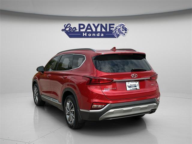 used 2019 Hyundai Santa Fe car, priced at $14,000