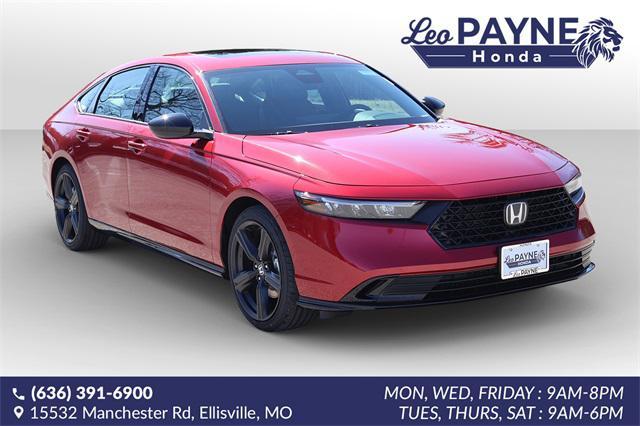 new 2025 Honda Accord Hybrid car, priced at $36,480