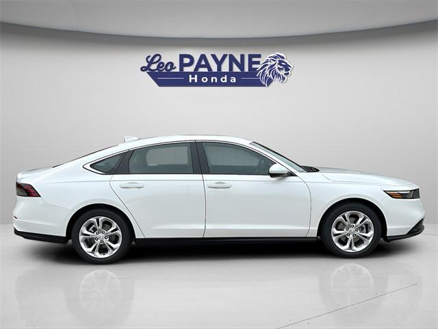 new 2025 Honda Accord car, priced at $29,400