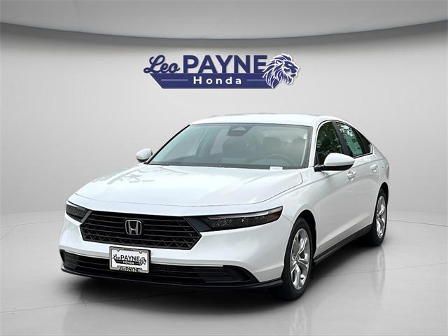 new 2025 Honda Accord car, priced at $29,400