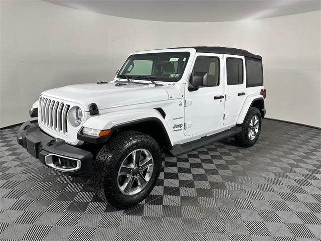 used 2021 Jeep Wrangler Unlimited car, priced at $26,454