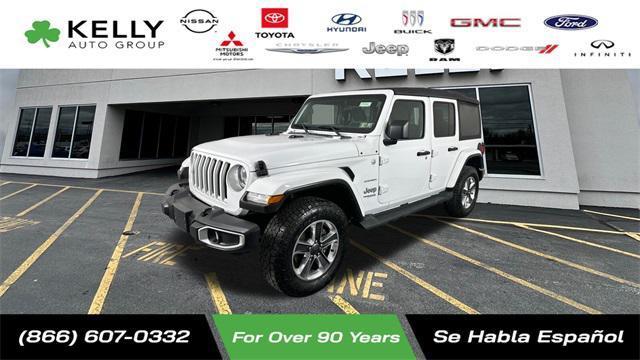 used 2021 Jeep Wrangler Unlimited car, priced at $24,988