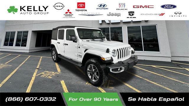 used 2021 Jeep Wrangler Unlimited car, priced at $27,078