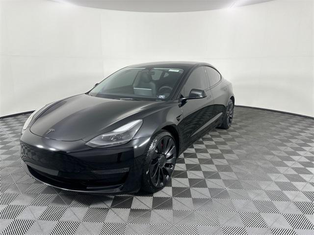 used 2023 Tesla Model 3 car, priced at $33,000