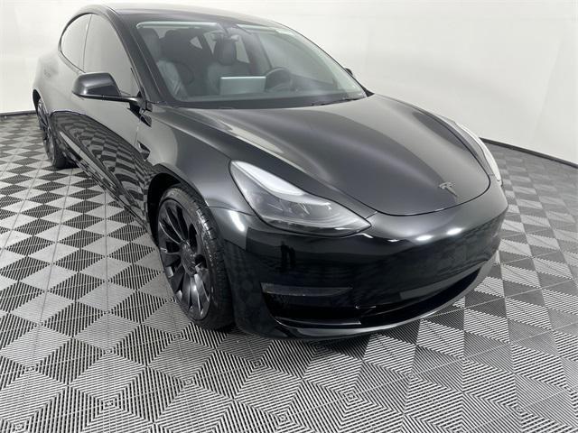 used 2023 Tesla Model 3 car, priced at $33,000