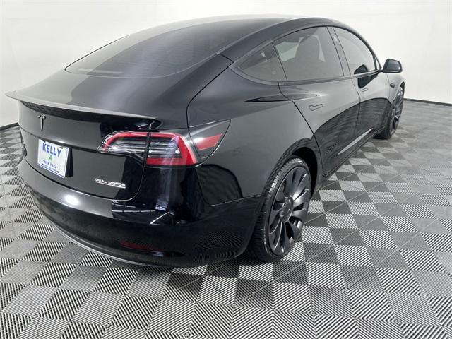 used 2023 Tesla Model 3 car, priced at $33,000