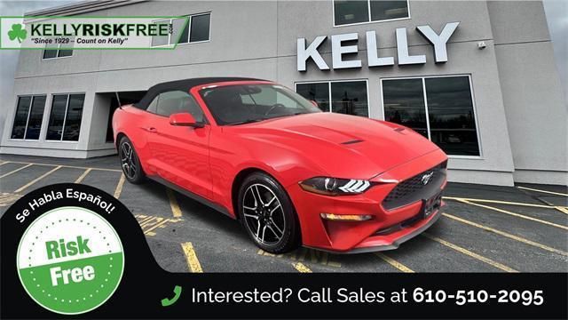 used 2021 Ford Mustang car, priced at $23,990