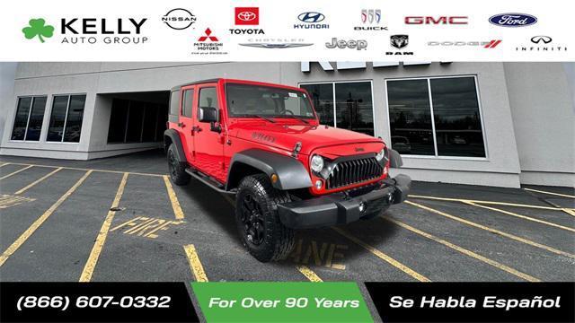 used 2018 Jeep Wrangler JK Unlimited car, priced at $22,464