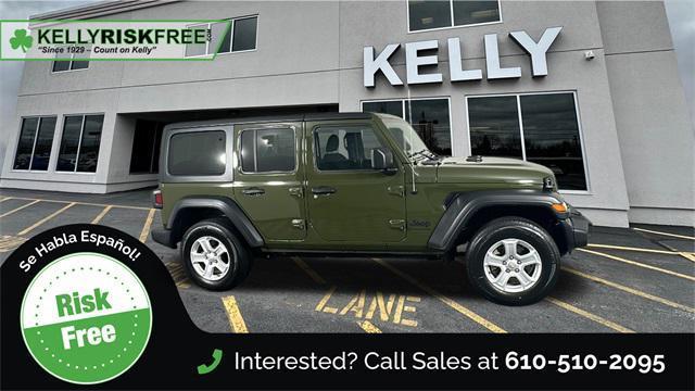 used 2023 Jeep Wrangler car, priced at $37,496