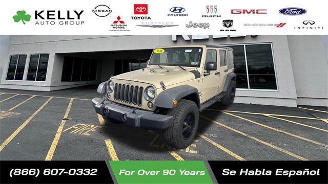 used 2016 Jeep Wrangler Unlimited car, priced at $17,988